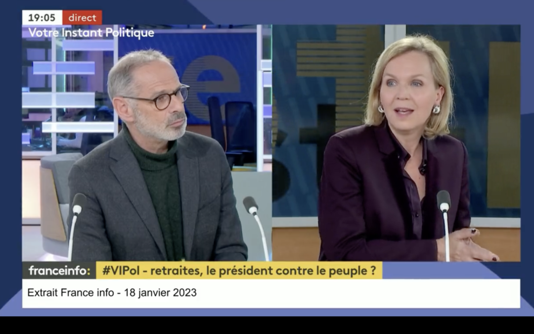 (France info) – Réforme des retraites avec Gilles BRONSTEIN